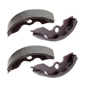 11115624 Cssunny 2 Pair Of Front Brake Shoes For Honda Trx300 2x4 1988-2000 Semi-metal
