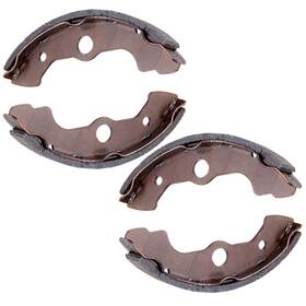 11115626 Cssunny 4pcs Front Brake Shoes For Honda Trx450fm 4x4 Es S 2002-04 Trx400fw 1997-04