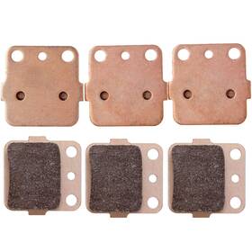 11115628 Cssunny 6pcs Front And Rear Brake Pads For Honda Crf150r Kawasaki Klx140 2012-2018