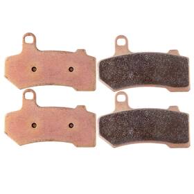 11115631 Cssunny 4pcs Front Brake Pads For 2008-2018 Harley-davidson Electra Glide Flhtcu