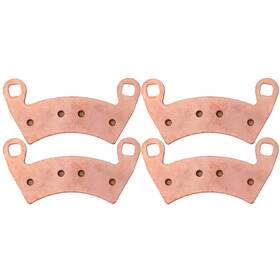 11115639 Cssunny 2 Pairs Front Brake Pads For 2010-2012 Polaris Ranger Crew 800 4x4 Efi