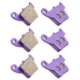 11442217 Cssunny 6pcs Brake Pads Carbon Fiber For Honda Cr125r Cr250r 2002-2007 Crf250r 2004-201