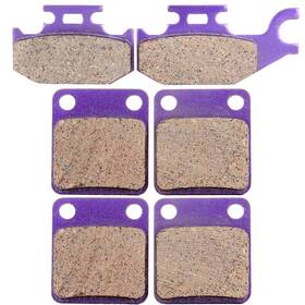 11442230 Cssunny 6pcs Brake Pads Carbon Fiber For Yamaha Wolverine 450 Yfm450fx 4x4 2006-2010