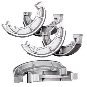 11442242 Cssunny 6pcs Rear And Front Brake Shoes For 1998-2002 Kawasaki Bayou 220 Klf220a