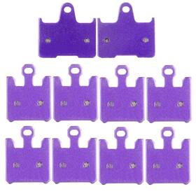 11442964 Cssunny 5 Pairs Of Brake Pads Carbon Fiber For 2005-2006 Kawasaki Ninja Zx6rr Zx600n