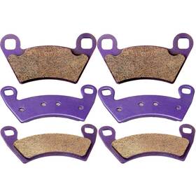 11442970 Cssunny 6pcs Brake Pads Carbon Fiber For 2009-2010 Polaris 500 Ranger 4x4 Efi Ho