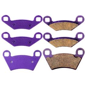 11442971 Cssunny 6pcs Brake Pads Carbon Fiber For Polaris Sportsman 500 Touring Ho 2011-2013