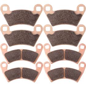 11442972 Cssunny 8pcs Brake Pads Sintered For 2010-2014 Ranger 800 6x6 Efi 2014-2017 Rzr Xp 1000
