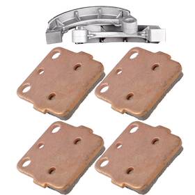11442974 Cssunny Brake Pads And Shoes For 2007-2010 Honda Trx 420 Te Fourtrax Rancher Es