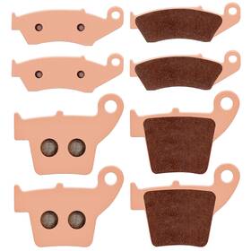 11442984 Cssunny 8pcs Brake Pads For Honda Cr125r Cr250r 2002-2007 Crf250r 2004-2014 Sintered