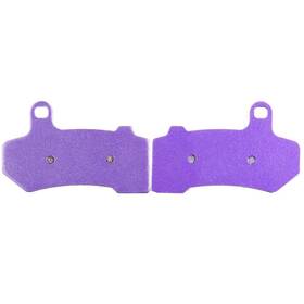 11459894 Cssunny 1pair Of Brake Pads For 2008-2012 Harley-davidson Fltr Road King Carbon Fiber