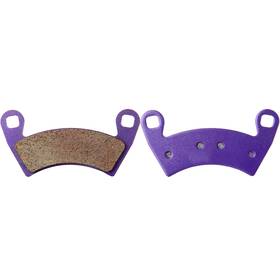 11459898 Cssunny Pair Brake Pads Carbon Fiber For 2010-12 Polaris Rzr 4 800 Robby Gordon Edition