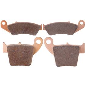 11473547 Cssunny 2 Pairs Of Front And Rear Brake Pads For 2002-2007 Honda Cr250r Cr125r Sintered