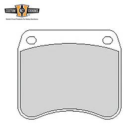 4541385 Custom Chrome P-compound Brake Pad Fit For Fontana Lockheed Spondon 2-piston Calipers