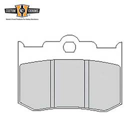 4541765 Custom Chrome P Compound Brake Pad Fits For Pm 4-piston 137x4 Calipers 11mm