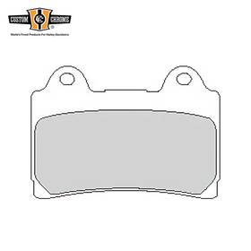 4544051 Custom Chrome 75 X 54 10.7mm Brake Pads Fits For All 4-piston Florida Caliper Units
