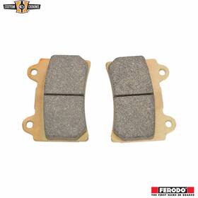 4544052 Custom Chrome St Compound Brake Pads Fit For 4-piston Florida Calipers 75 X 54 10.7mm