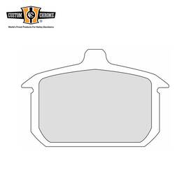 44209-82 Custom Chrome/motorfactory 8009021 Rear Organic Pad Fit For Girling Caliper 82-e87 Replace