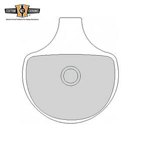 44063-83 Custom Chrome/motorfactory 8009024 Front Organic Pad Fits For Harley Davidson 1984-99 Repl#44063-83