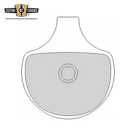 44063-83 Custom Chrome/motorfactory 8009025 Front Sintered Brake Pad Fit For Harley Dyna Touring Softail 1984-1999 #44063-83