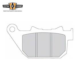 42836-04a Custom Chrome/motorfactory 8009048 Rear Sintered Pads Fit For Harley Sportster 04-13 Repl.