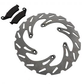 11695 Cycleatv Fits Suzuki 00-07 Dr-z400e / 00-09 Dr-z400s Front Brake Pads And Sport Rotor