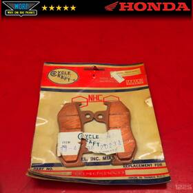 45105-ka3-731 Cyclecraft Cycle Craft 1984-1986 Honda Cr125 Cr250 Sintered Front Brake Pads New Nos