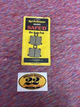 Dh01 Daido Safed Brake Pads 77-83 Odyssey 76-78 Cb125 78 Cb90