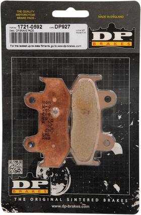 Dp927 Dp Brakes Standard Sintered Metal Brake Pads