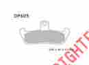 Dp605 Dp Brakes Standard Brake Pads Front Cagiva Elefant 750 1989