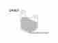 Dp907 Dp Brakes Standard Brake Pads Front Harley-davidson Fxef Super Glide Fat Bob 1981