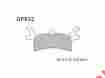 Dp932 Dp Brakes Standard Brake Pads Rear For Polaris Magnum 330 Hds 2003