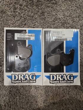 1201-1609 Drag Specialties Semi-metallic Brake Pads Fx Xl