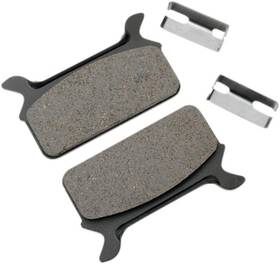 139421 Drag Specialties Ds Semi-metallic Brake Pads Rear Harley Davidson