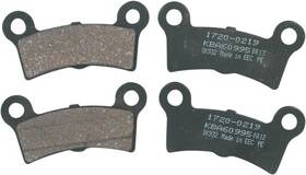 144674 Drag Specialties Ds Organic Brake Pads Rear Harley Davidson Ultra Glide/street Glide