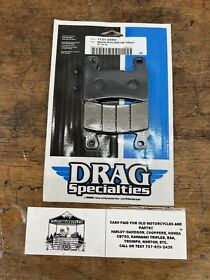 1721-2252 Drag Specialties Semi-metallic Front Brake Pads Harley Softail 15-20
