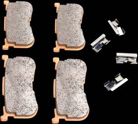 1721-2296 Drag Specialties Brake Pads Sintered Metal - Rear