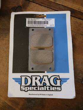 1721-2454 Drag Specialties - Premium Sintered Metal Brake Pads Bdl/gma A