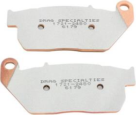 42831-04 Drag Specialties 174178 Premium Sintered Metal Brake Pads Front #42831-04/04a
