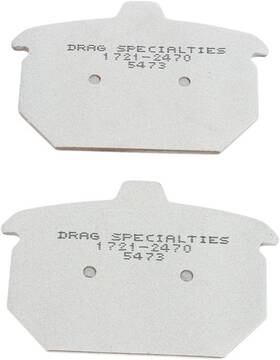 44209-82 Drag Specialties 174188 Premium Sintered Metal Brake Pads Rear #44209-82
