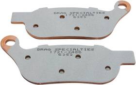 42298-08 Drag Specialties 174194 Premium Sintered Metal Brake Pads Rear #42298-08 #174194