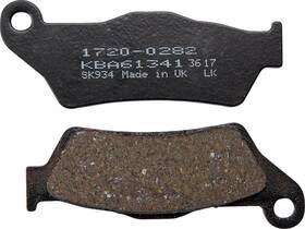 186963 Drag Specialties Ds Organic Brake Pads Harley Davidson Street 500/street 750