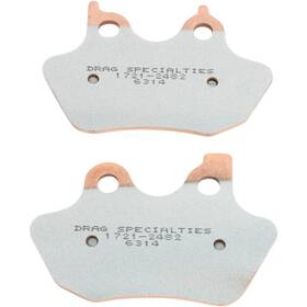 44082-00c Drag Specialties 187056 Ds Premium Sintered Metal Brake Pads #44082-00c Harley-davidson