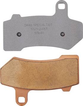 42897-06a Drag Specialties 187057 Ds Premium Sintered Metal Brake Pads #41854-08/42897-06a/08 Harley-davidson