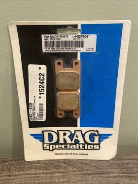 Ds-325872 Drag Specialties New In Package - Brake Pad Set Ebc Fa115