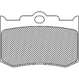 Fad216 Drag Specialties Fad216/3 Organic Aramid Brake Pads For Performance Machine