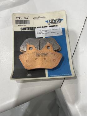 1721-1365 Drag Specialties Fad400hh Sintered Metal Brake Pads