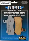 Xf-2-1721-2483 Drag Specialties Front Or Rear Premium Sintered Metal Brake Pads 1721-2483