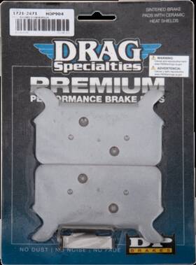 Xf-2-1721-2471 Drag Specialties 1721-2471 Pad Brk Prem Hdp904