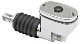 7805-3043 Dragspecialties Harley Softail Chrome Rear Master Cylinder #